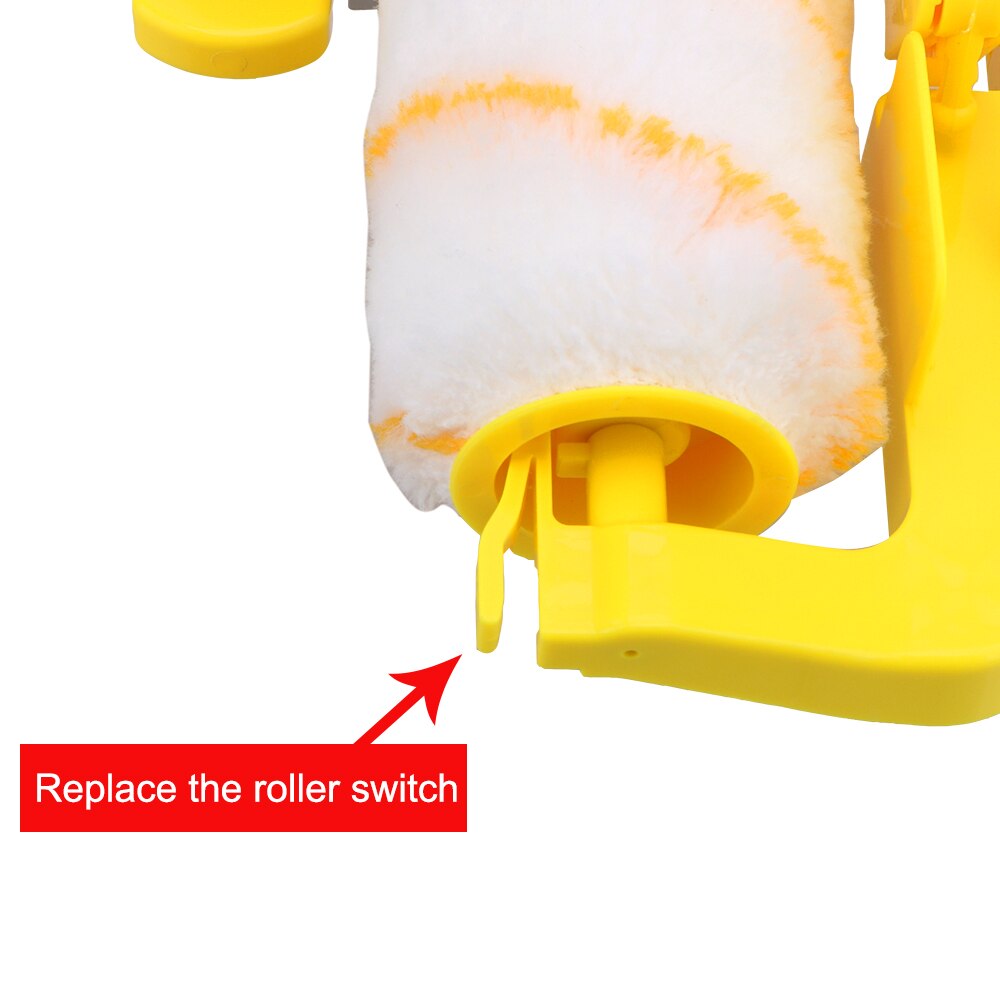 Wall Decorative Handle Tools for Home Wall Ceilings Roller Brush Wall Painting Tool Paint Brush Clean-Cut Paint Edger Roller