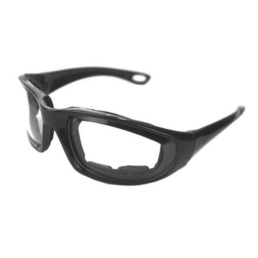 Safety Onion Goggles Glasses Slicing Cutting Chopping Eye Protector Kitchen Tool Accessories For Home Restaurant: Black