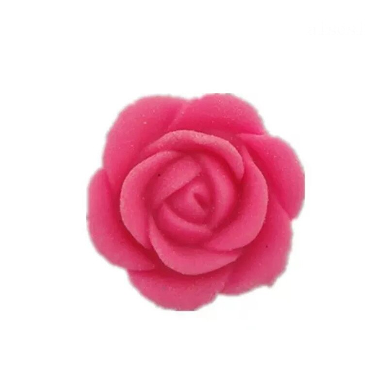 10 st mini tecknade blommor formade hydrogeler växande vattenpärlor färgglada rosor för bröllop heminredning magiska leksaker