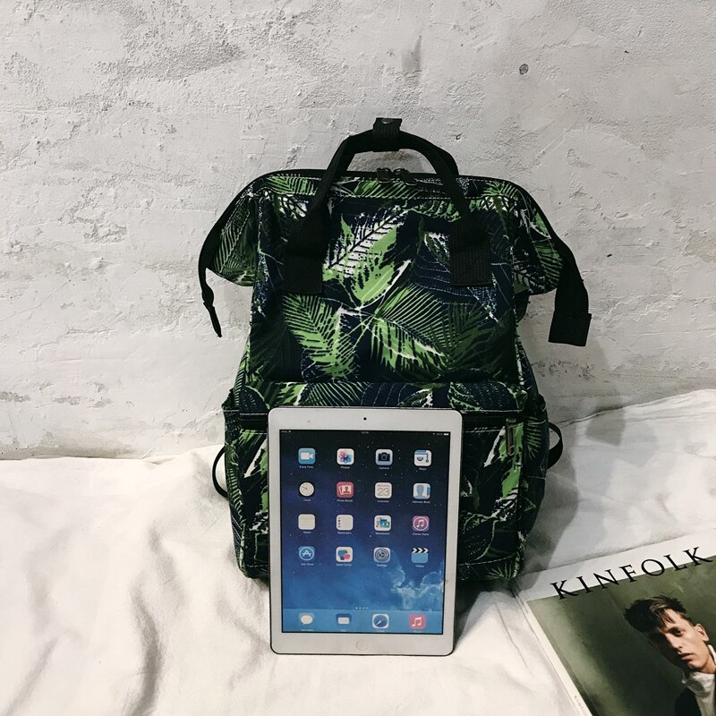 Women College School Bags Flower Print Backpack Anti Theft travel Backbags Laptop bagpack Notebook rucksack Mochila Escolar