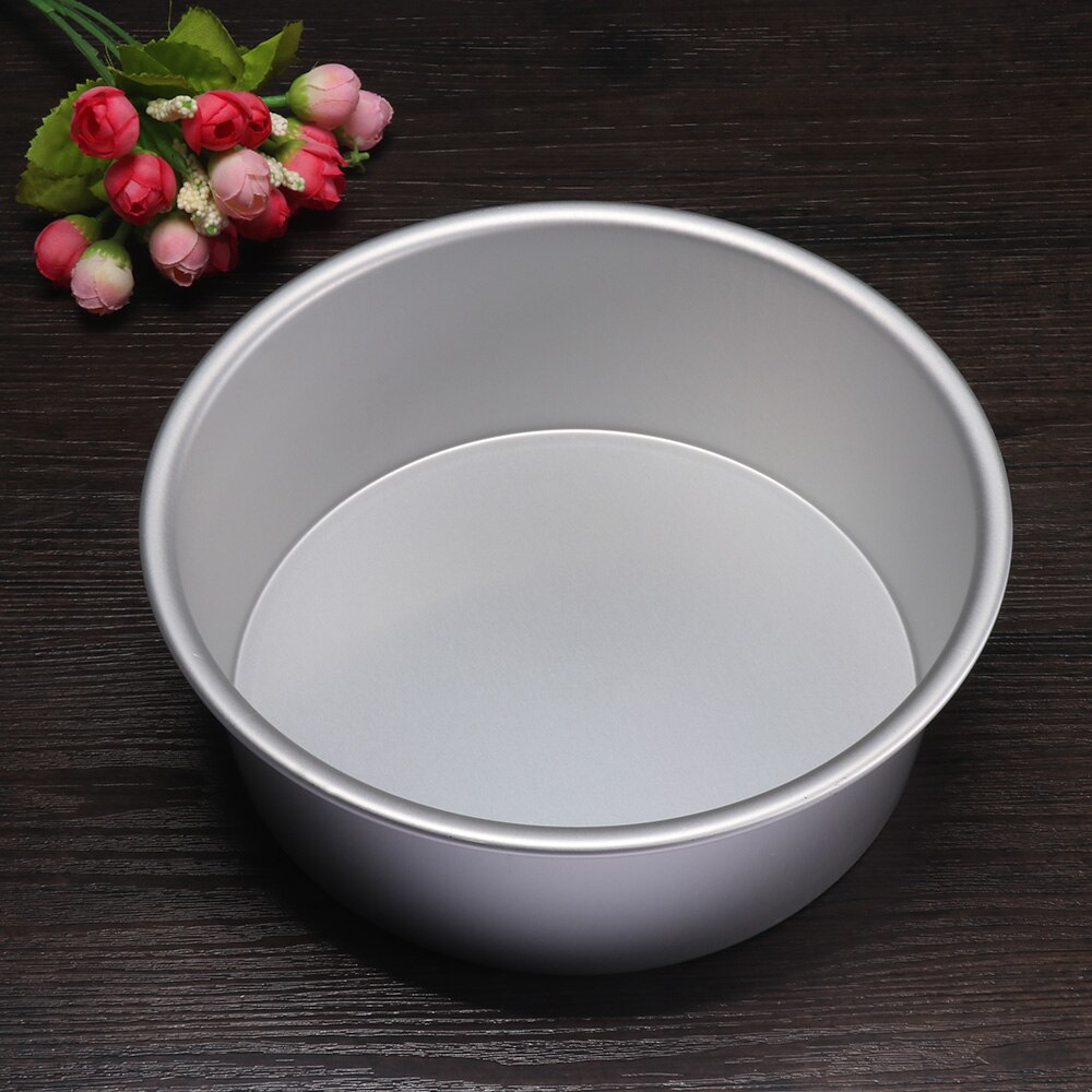 4"/6"/8" Aluminum Alloy Round Cake Baking Mould Pan Tin Mold Tray Bakeware Tool Round Cake Pan