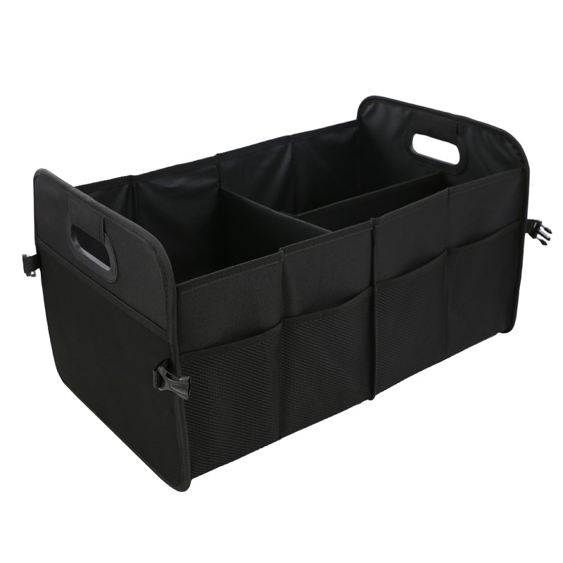 Trunk Storage Box Car Supplies Foldable Storage Box Car Finishing Box Storage Box: Blue
