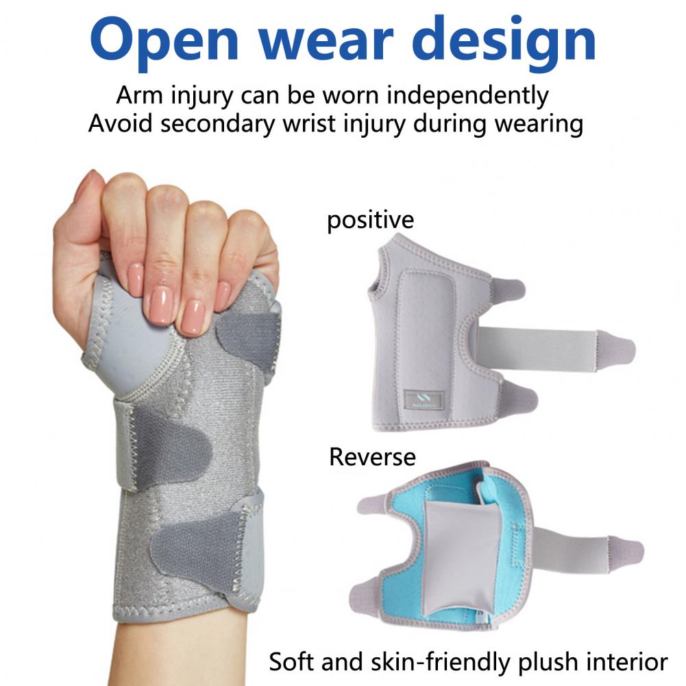 1PC Chic Wrist Splint Removable Elastic 2 Sizes Daily Wear Unisex Wrist Support