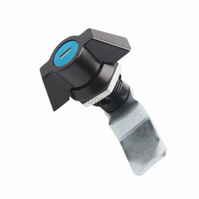 MS408-1 Distribution Box Lock Switch Cabinet Industrial Hardware Equipment Chassis Plug Core Lock Rotary Tongue Lock with 2 Keys