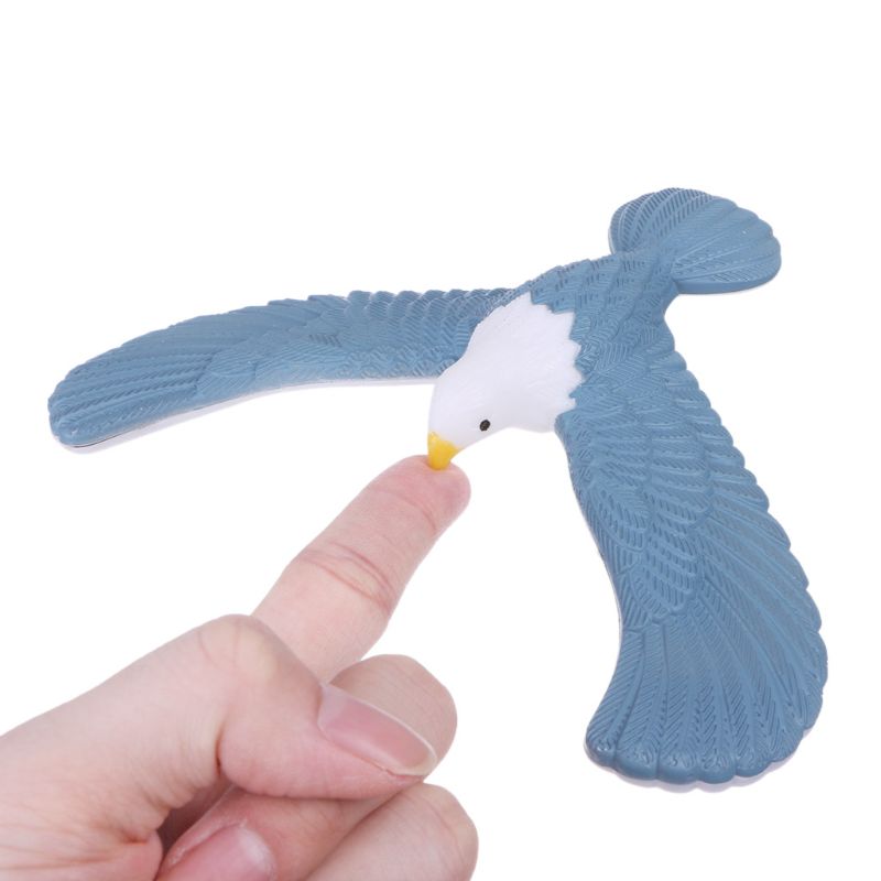 1Pc Magic Behouden Balans Balans Eagle Vogel Speelgoed Home Office Plezier Leren Gag Speelgoed Voor Kid Willekeurige Kleur