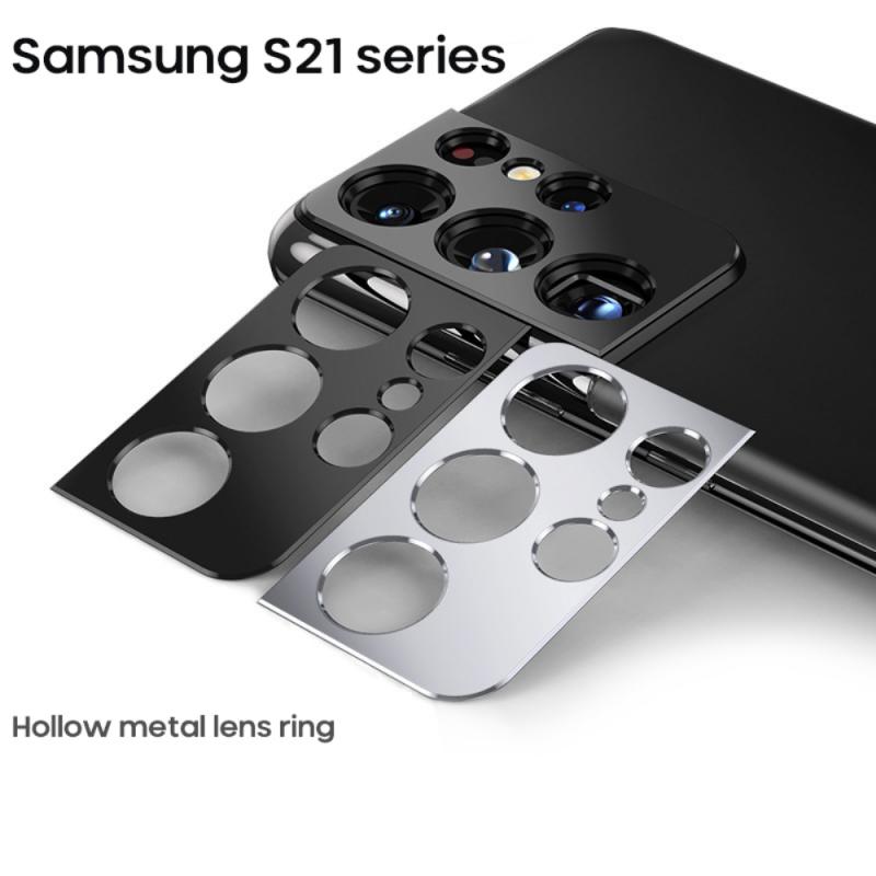 Metal Protector Film Protection Case Aluminum Alloy Ring Cover Rear Camera Lens Protection Cover For Samsung S21 Plus S21 Ultra