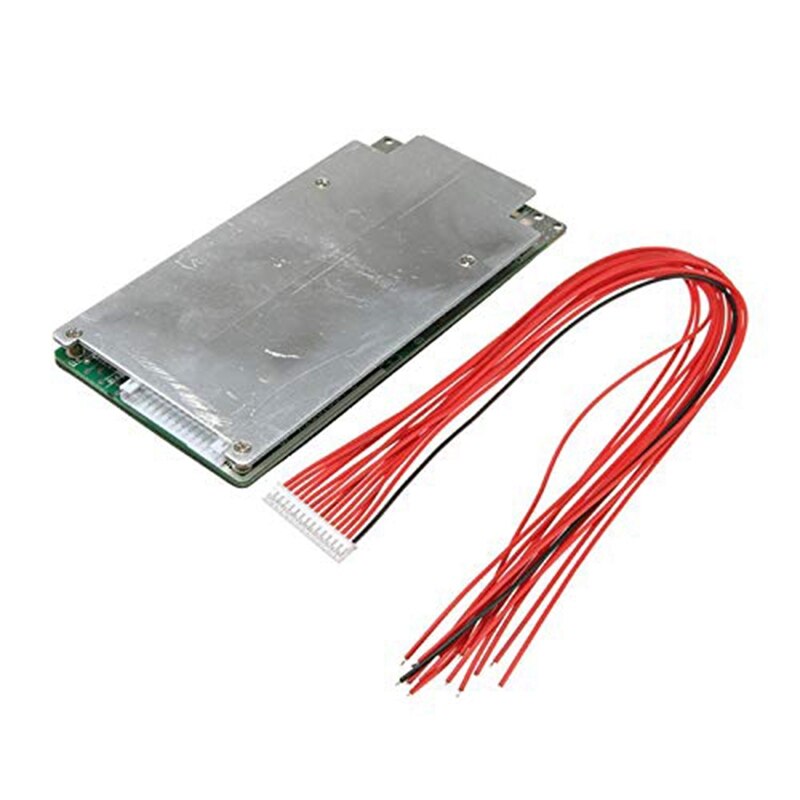 Bms skyddskort 48v 14s 45a li-ion batteri bms kretskort med balans lämplig för ebike escooter