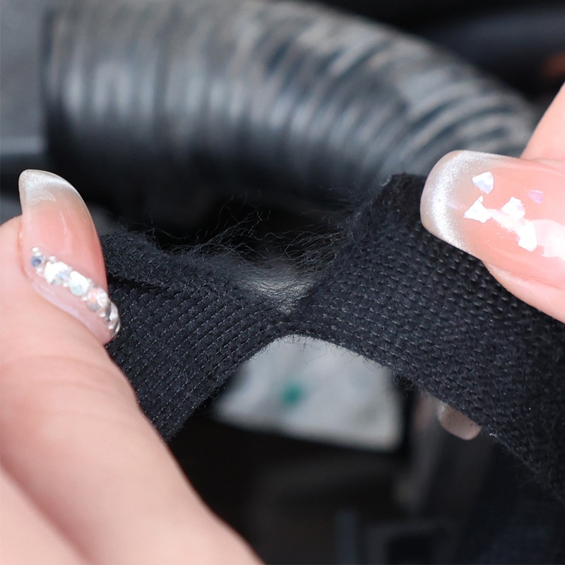 10/1Rolls Automotive Electrical Tape Waterproof Soundproof and Shock Absorption Woven Belt for Cable Bundle DIY Adhesive Tapes