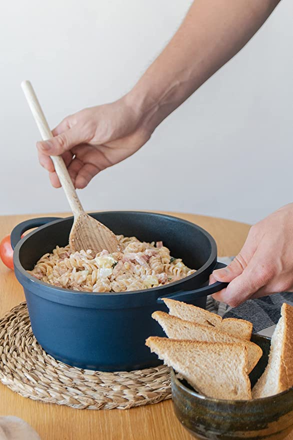 Mellerware-high pot cast aluminum Cuking! 24cm | Full Induction | Non-stick resistant pan | Suitable for all types of kitchens: Induction, oven | Free PFOA and PTFE | Red