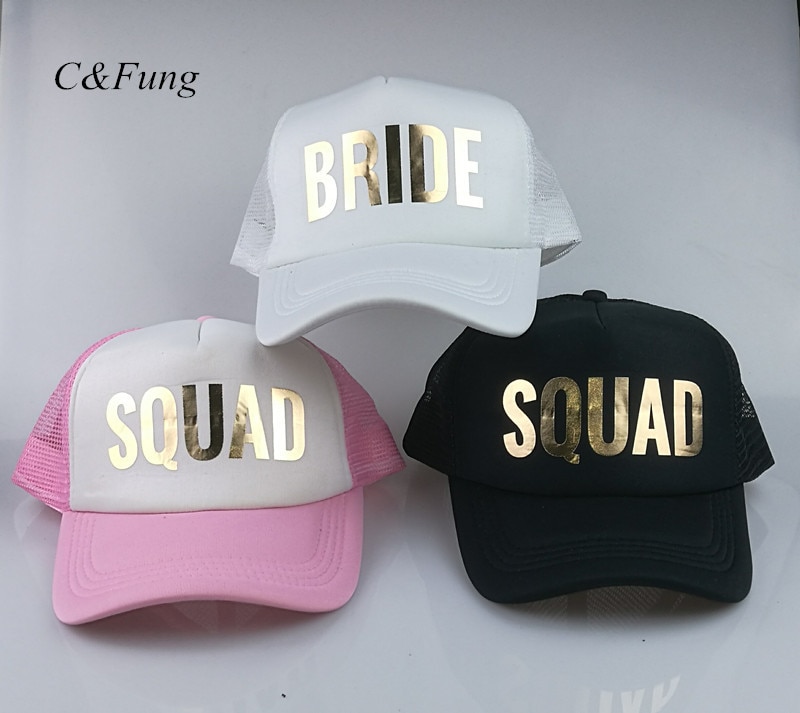 Casquette de rappeur de baseball rose, chapeau pour enterrement de vie de jeune fille, pour mariage,