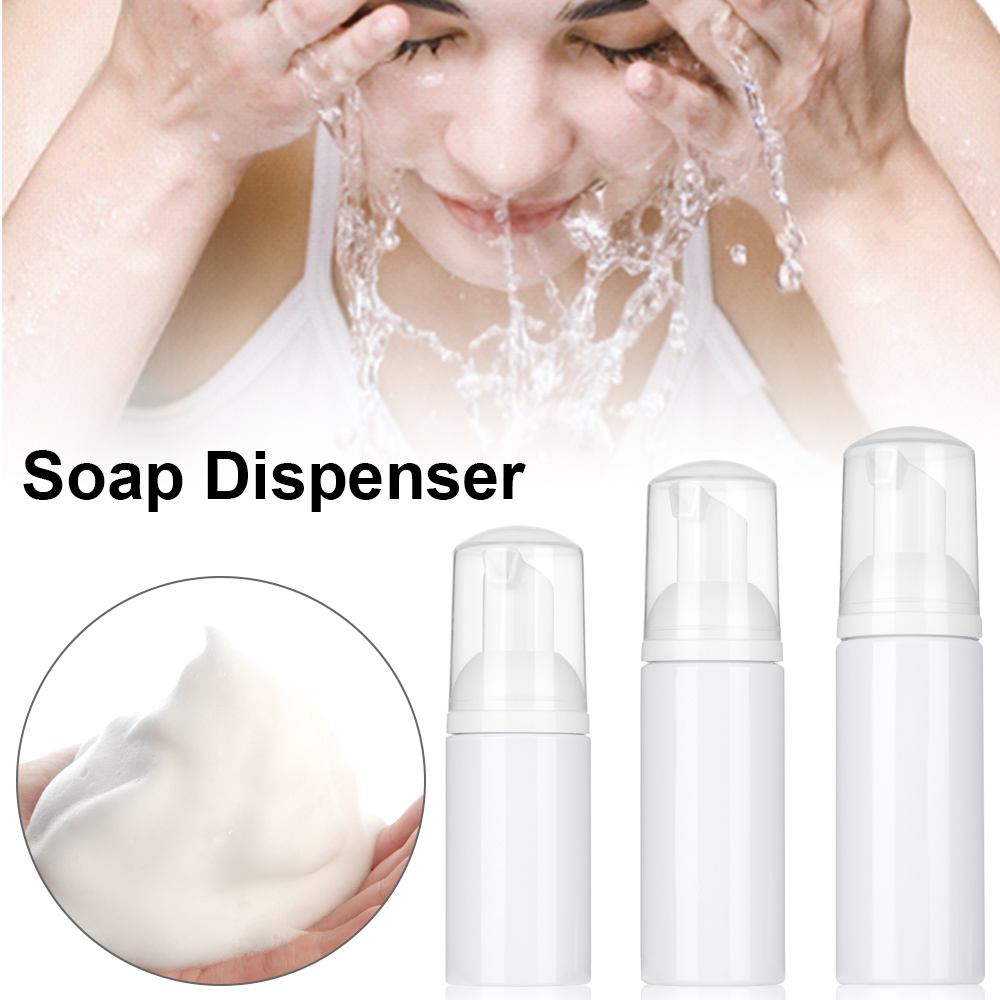 30/50/80Ml Plastic Schuim Pomp Fles Lege Gezicht Wimpers Cosmetische Fles Cleaner Zeepdispenser Schuim Fles pomp Container