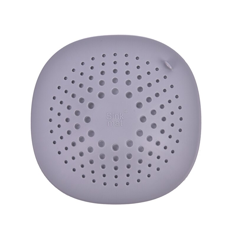 Sink Drain Shower Cocina Bathroom Kitchen Sink Strainer Bathroom Drain Hair Catcher Bath Stopper Plug Sink Strainer Filter: Gray