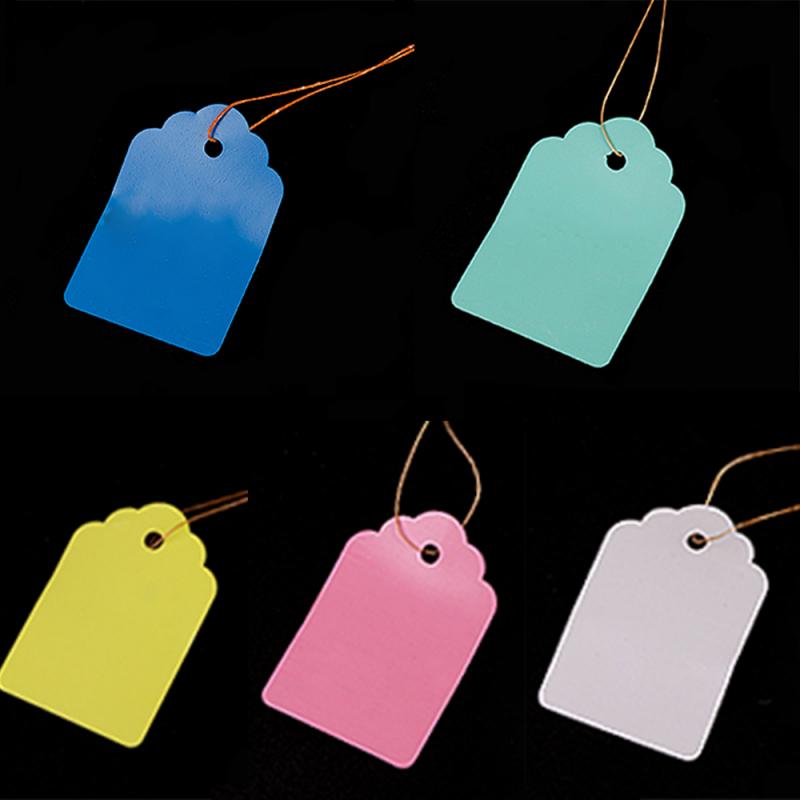 100pcs Plants Hang Tag Labels And Brands Seedling Garden Flower Pot Plastic Tag Number Plate Hanging Reusable