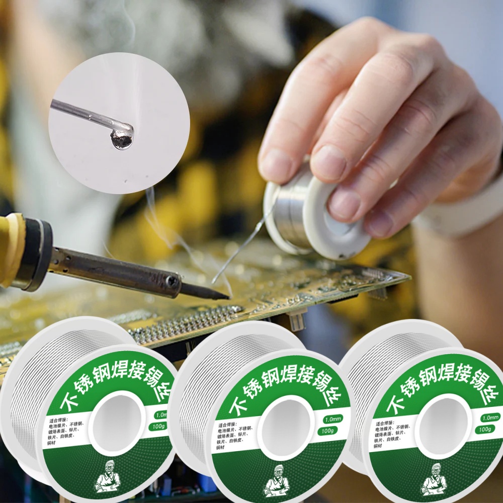 High Purity Solder Wire Low Melting Point Soldering Core Tin Wire Welding Soldering Repair Tools Electronic Soldering Wire