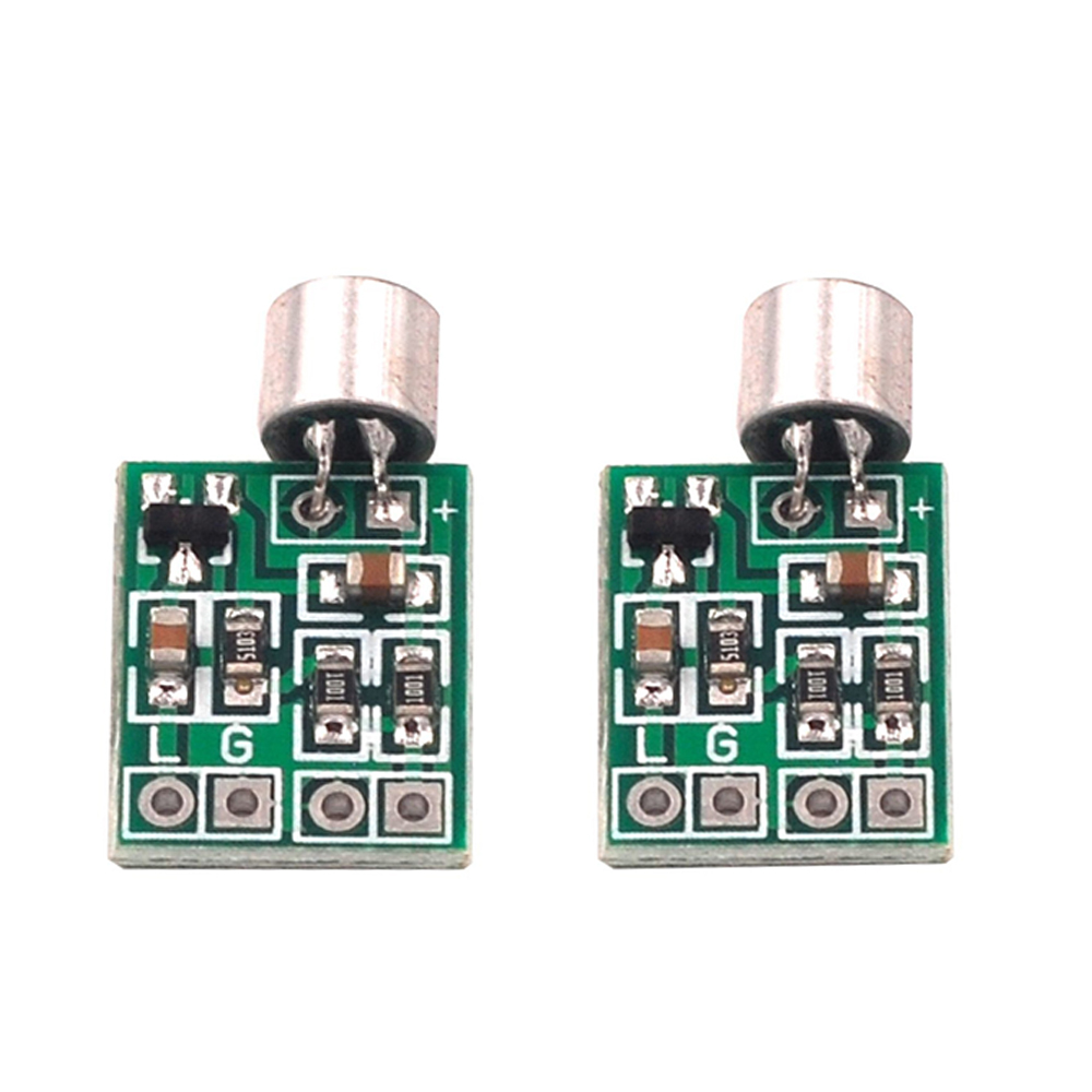 1/2/3/5 Uds Mini micrófono módulo amplificador de Audio placa de circuito de altavoz DC 2,5-9V 14x12mm accesorios de micrófono: Azul