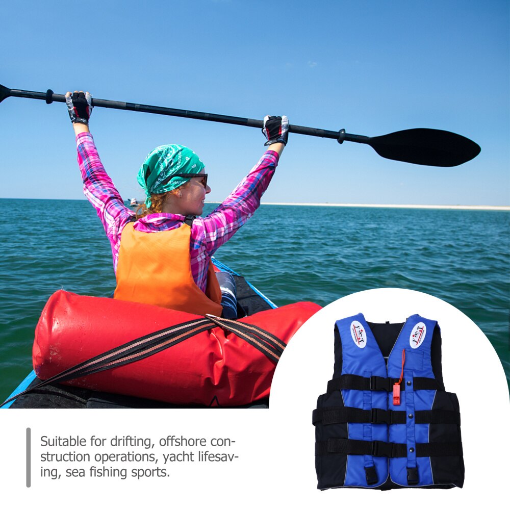 1Pc Breathable Life Vest Floating Life Vest for for Fishing Boating Swimming