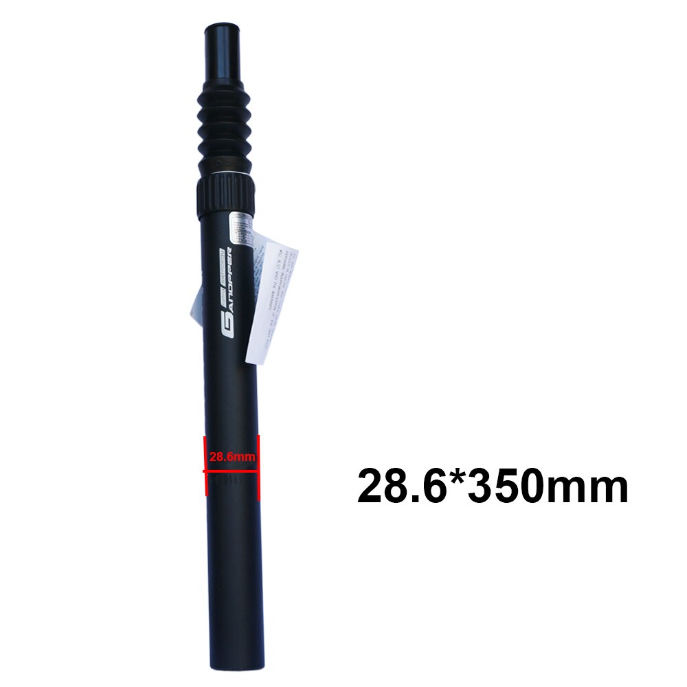 MEGHNA Verende Zadelpen – 27,2 Mm Diameter, 300 Mm Lengte, 40 Mm Veerweg, Aluminium, Voor Mountainbike, E-bike En Meer