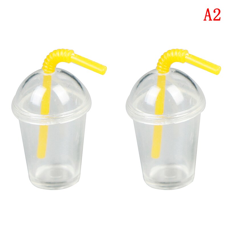 Neue DIY Puppenhaus Miniatur EIN Eimer Popcorn Spielzeug Mini Tasse mit Kuppel Deckel Popcorn Eis Schmuck Zubehör DIY Reize Tasse