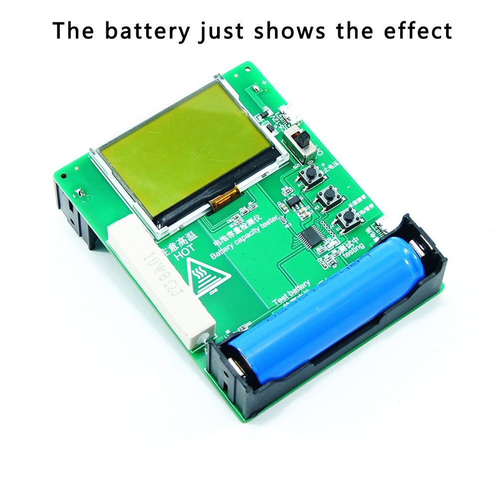 LCD Display 18650 Lithium Battery Capacity Tester ... – Vicedeal