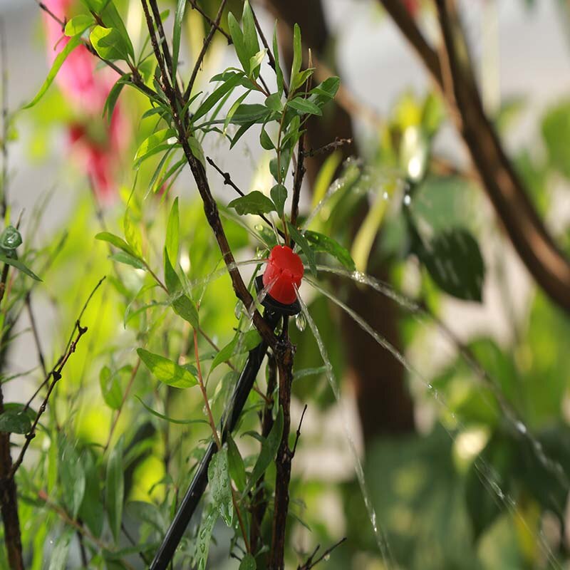 25 mt 8/11 + 4/7 Schlauch Bewässerung Bewässerung einstellen Garten Automatische Bewässerung Mikro Tropfen Bewässerung System Garten Selbst Bewässerung Bausätze schlauch