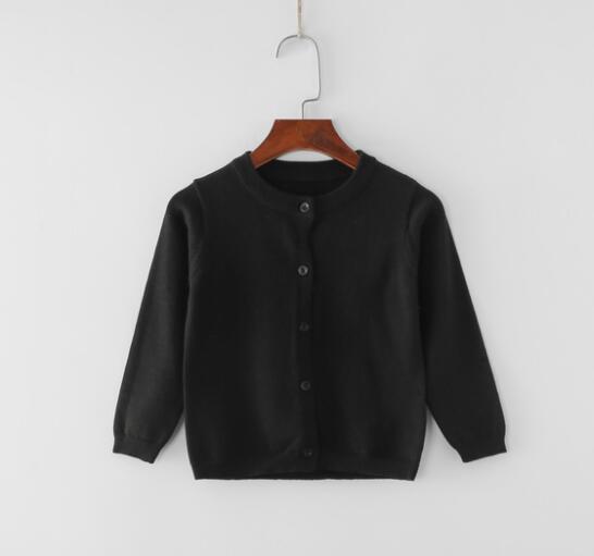 Peuter Baby Jongen Meisje Gebreide Trui Lange Mouwen Ronde Hals Button Vesten Baby Truien Herfst Winter