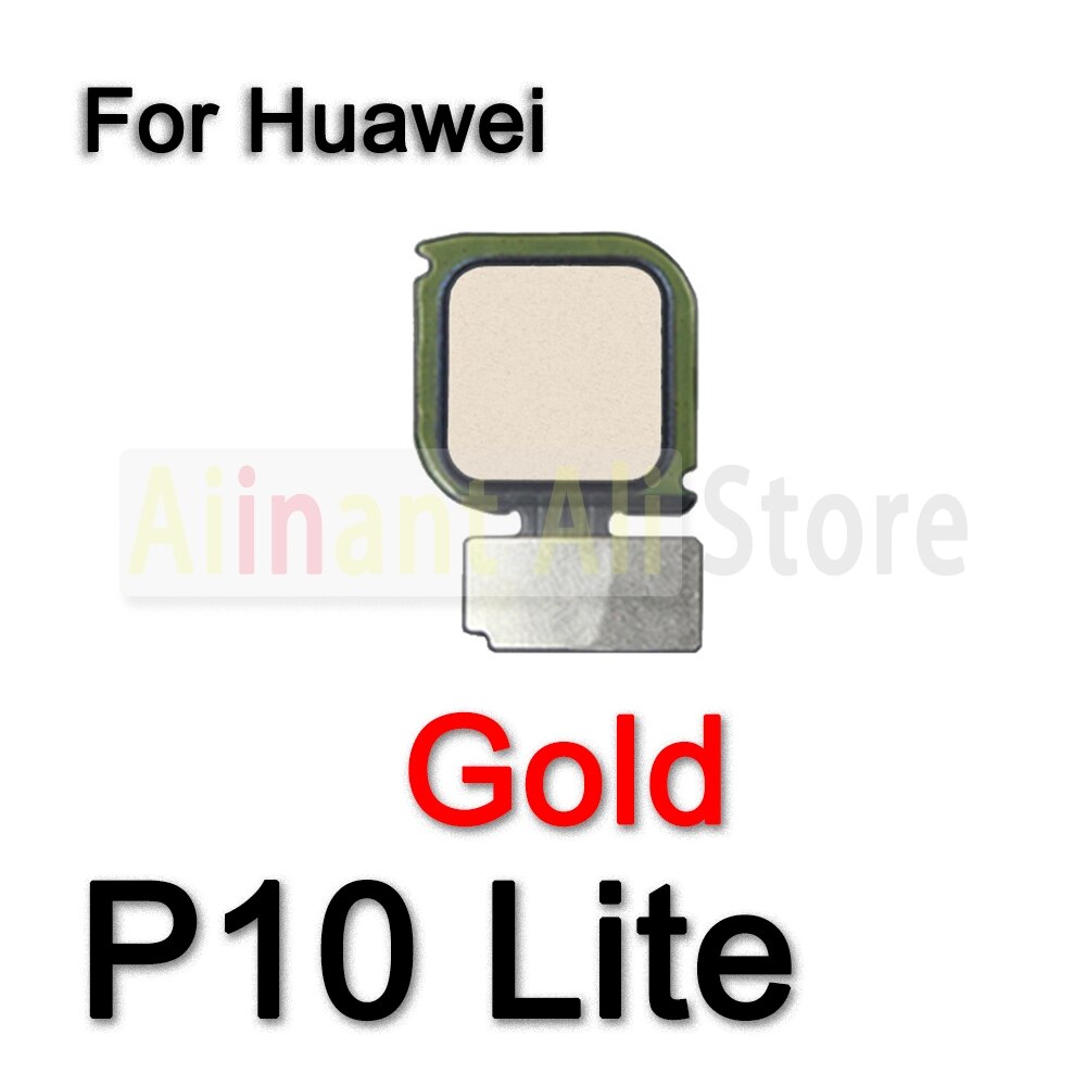 Original Zurück Heimat-Geschmack Fingerabdruck Sensor biegen Kabel Für Huawei P 10 20 30 P10 P20 P30 Lite berühren Ich würde Fingerabdruck biegen Kabel: P10 Lite Gold