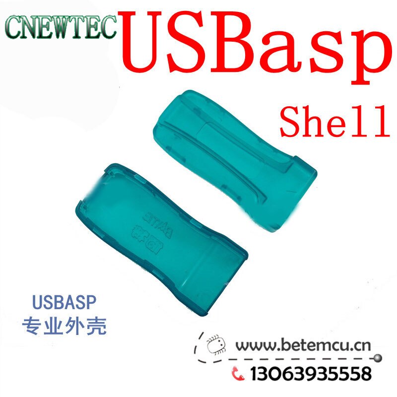 2 PCS USBasp Programmeur shell Kan ook worden gebruikt als een STK500 AVRISP MKII JTAGICE of andere elektronische producten shell BTE01