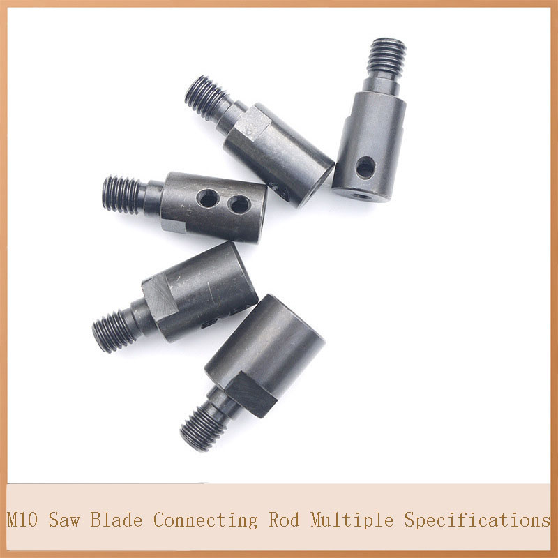 M10 Adaptor Saw Blade Connecting Rod shaft Arbor Mandrel Connector 5/6/8/10/12mm Angle Saw Grinder Shaft Coupling Accessories