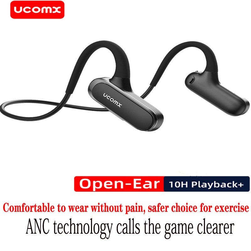 Ucomx G56 Sport Bluetooth Hoofdtelefoon Open-Ear Draadloze Koptelefoon 10H Afspelen Bluetooth Headsets Voor Iphone Samsung Xiaomi