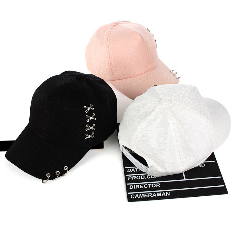 Punk Studded Baseball Cap – Hip-Hop Mütze Mit Nieten, Verstellbar