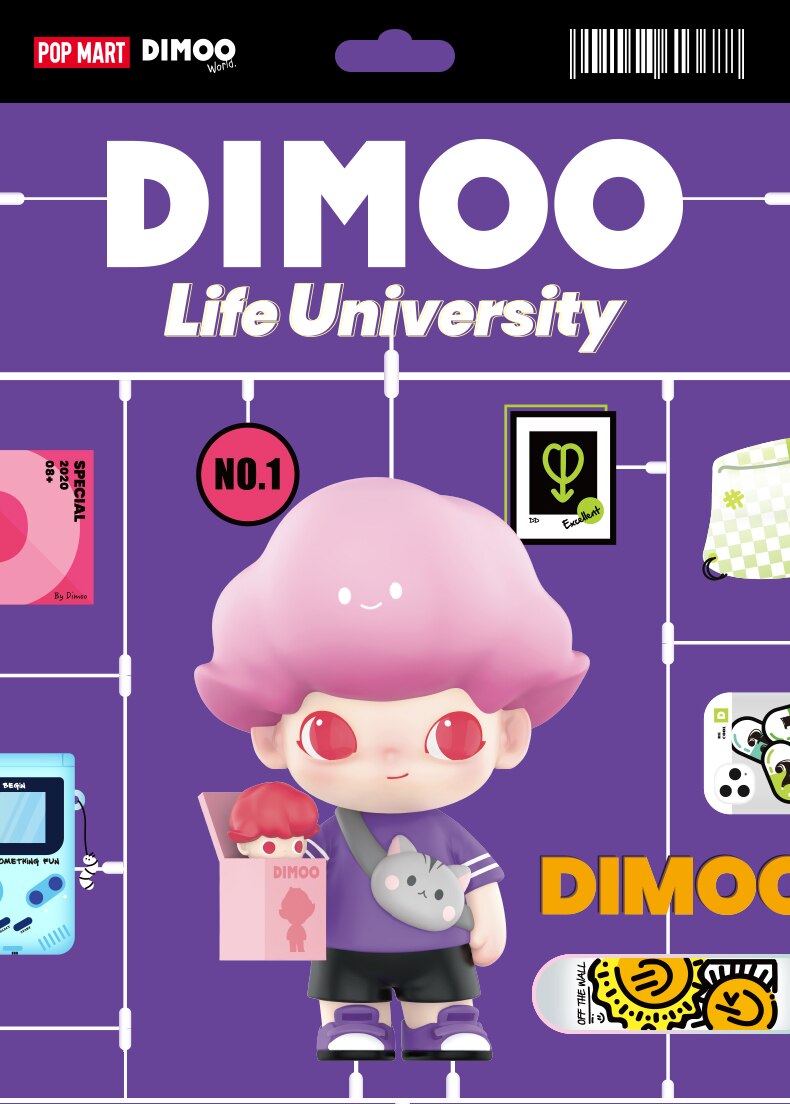 POPMART DIMOO Social University series blind boxes