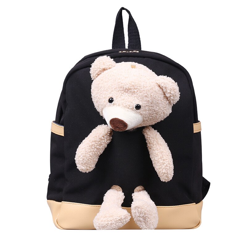 Kids Mini Backpack Purse Cute School Bags for Girls Oxford Toddler Boy School Backpack Baby Backpacks Mochila: Black