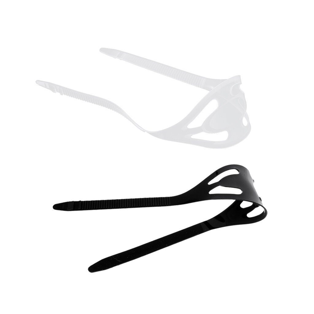 2 Stuks Universele Duikmaskerband – Vervangende Silicone Band – 55x1,8 Cm – Elastisch & Zacht – Geschikt Voor Snorkelen, Zwemmen En Duiken (Transparant)