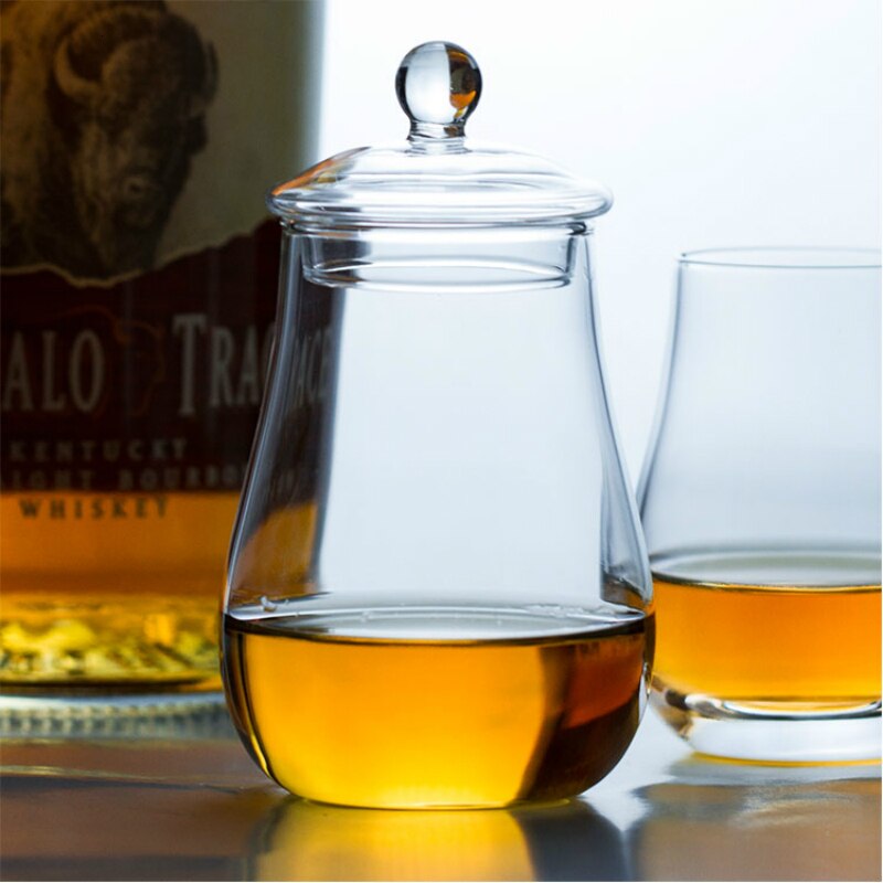 Verre à Whisky avec couvercle, verres à Whisky Copita portables, gobelet à vin, Standard International ISO