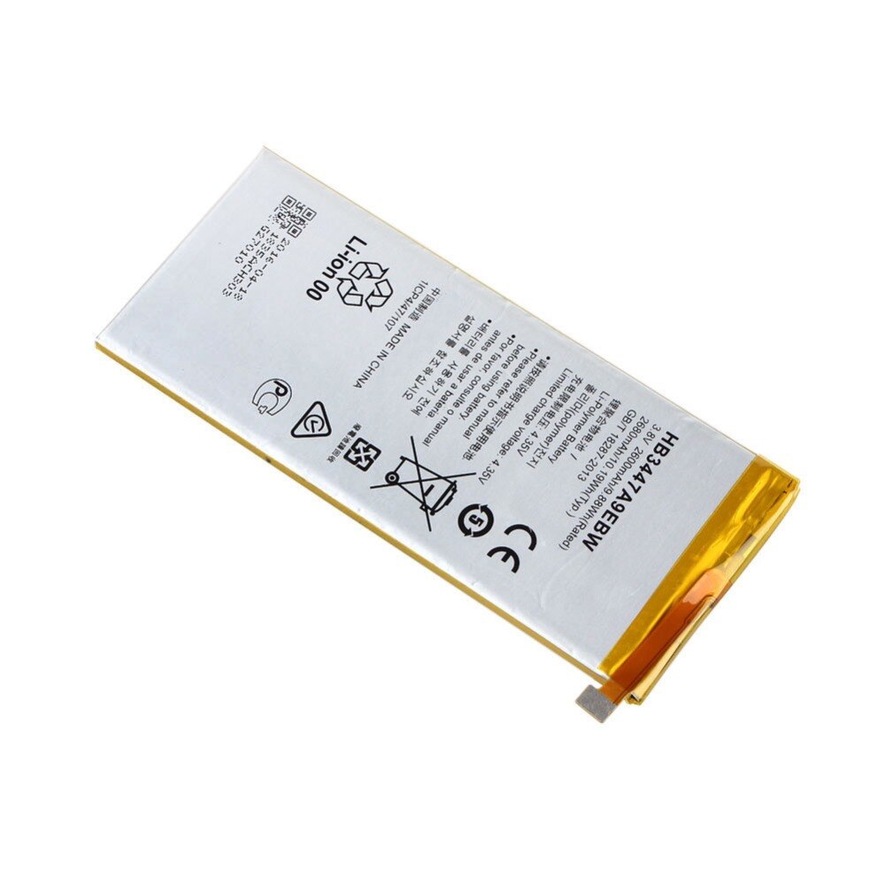 Antirr HB3447A9EBW Alta Qualidade 3.8 V 2600 mAh Li-Polímero Bateria Para Bateria de Backup de Telefone Huawei Ascend P8 #30