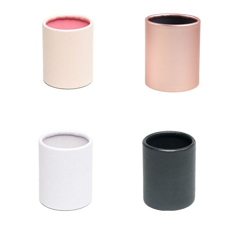 Small Cardboard Flower Packaging Box Mini Round Cylinder Paper Flowers Hug Bucket Vase for Floral Arrangement Dried Florals G2AB