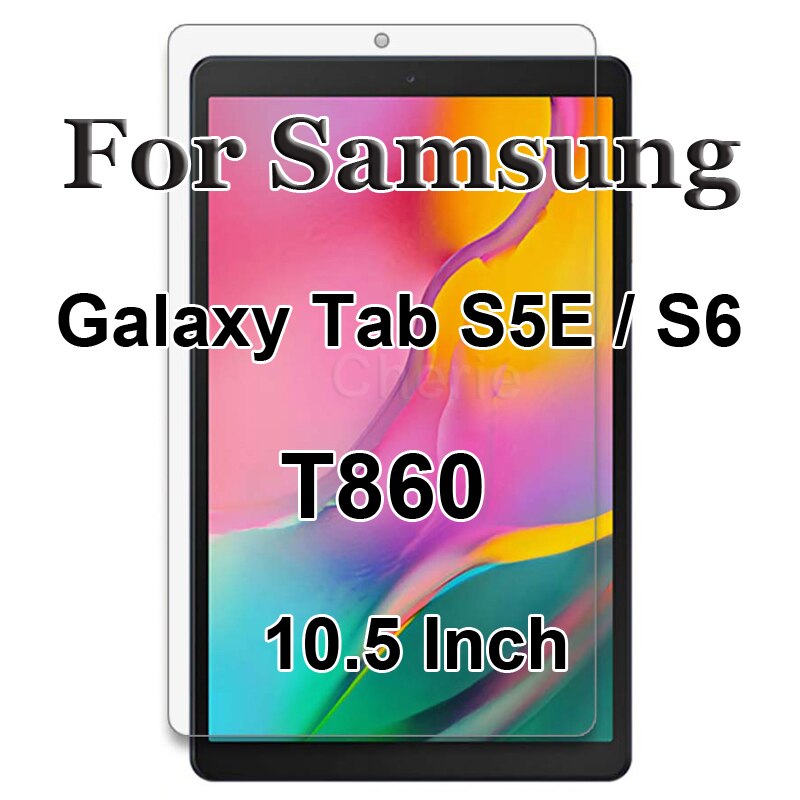 Gehard Glas Voor Samsung Galaxy Tab S6 Lite 10.4 S S4 S5E S6 10.5 E 9.6 S2 S3 9.7 Note 10.1 Screen Protector Beschermende Film: Tab S5E S6 10.5 T860