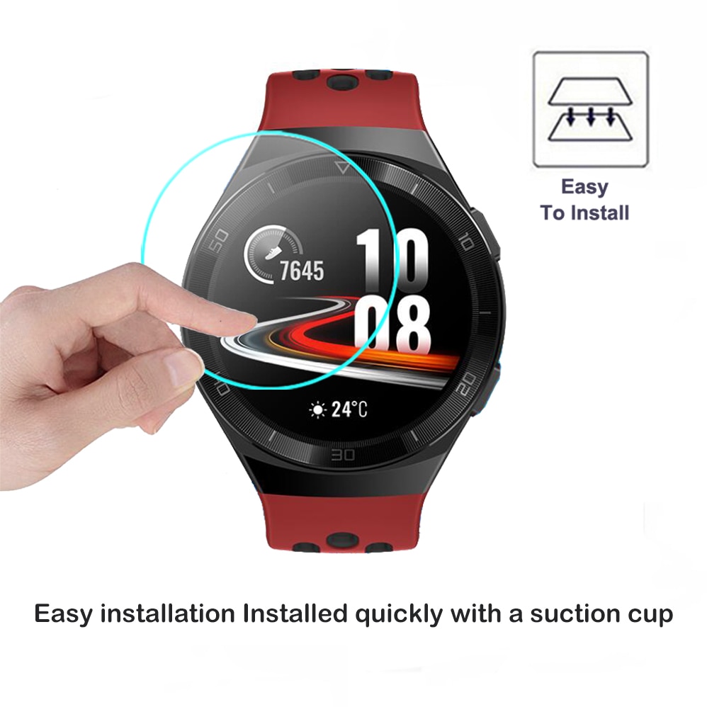 2.5D 9H Protezione Dello Schermo in Vetro Temperato per Huawei Orologio GT 2e Smartwatch Huawei Orologio GT 2e anti-Graffio trasparente di Vetro HD
