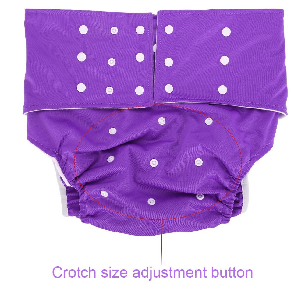 Adult Diapers Waterproof Washable Reusable Elderly Cloth Diapers Pocket Nappies Reusable Diaper Pants For Men & Women