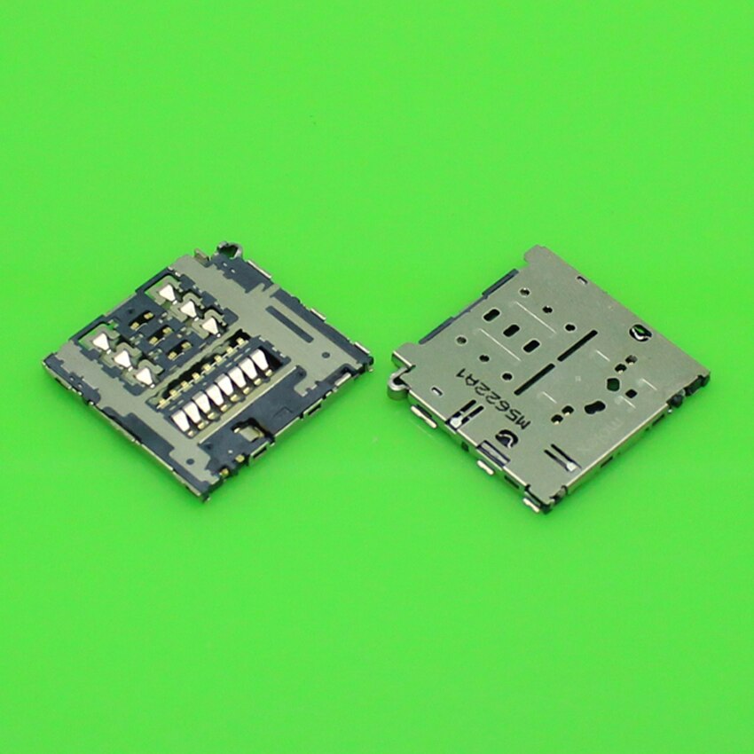 ChengHaoRan 1 Stuk geheugenkaart houder connector voor samsung A8 A8000 A8009 lade slot socket vervanging module. KA-188