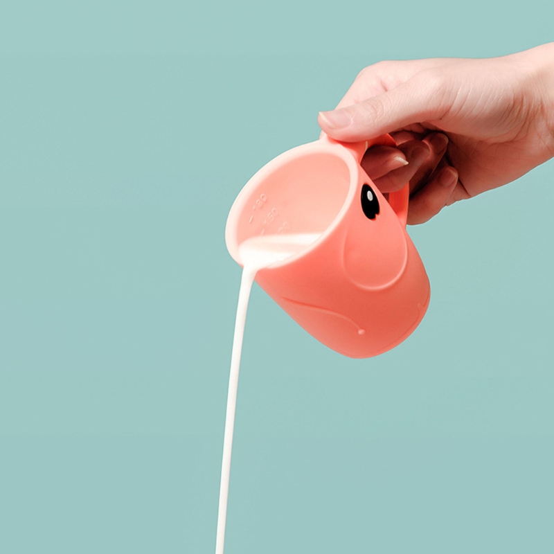 Baby Feeding Cups Cute Cartoon Baby Learning Cups Toddlers &amp; Kids Silicone Cup 24BE