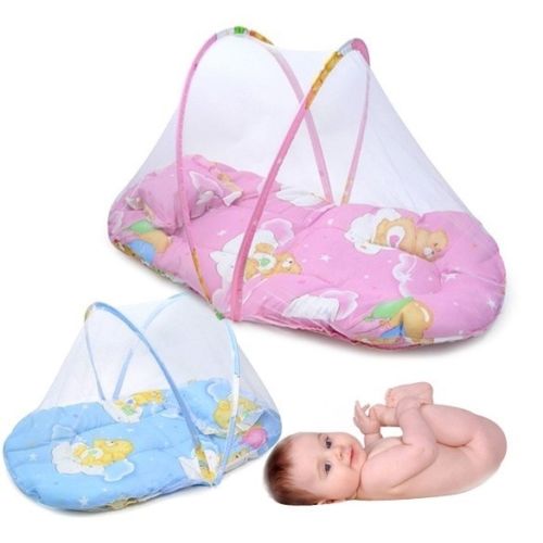 Baby Pasgeboren Draagbare Vouwen Reizen Bed Crib Canopy Klamboe Tent Opvouwbare Crib Netten