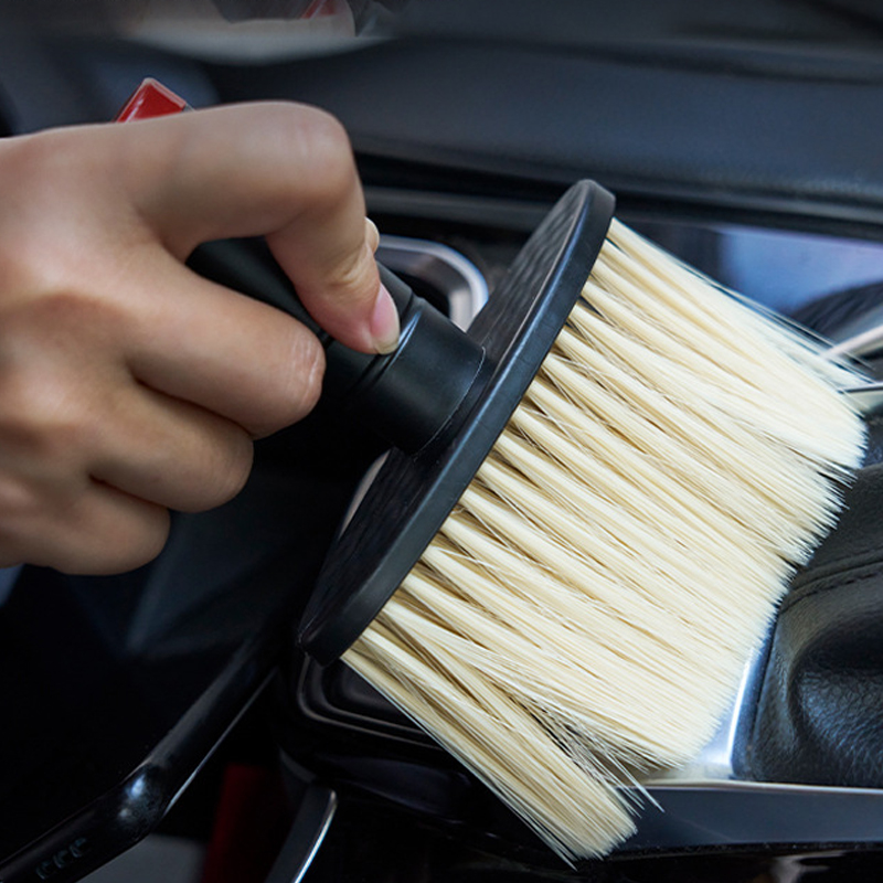 Billuftborste billuftkonditionering biltvätt borste interiör rengöringsborste rengöringsverktyg