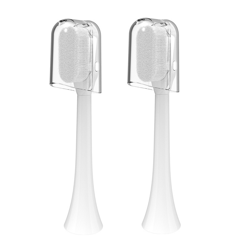 Soocas X3 – têtes de brosse à dents électrique de remplacement, 10000 poils pour enfants, Xiaomi Mijia SOOCAS X5: 2 pcs white  adults
