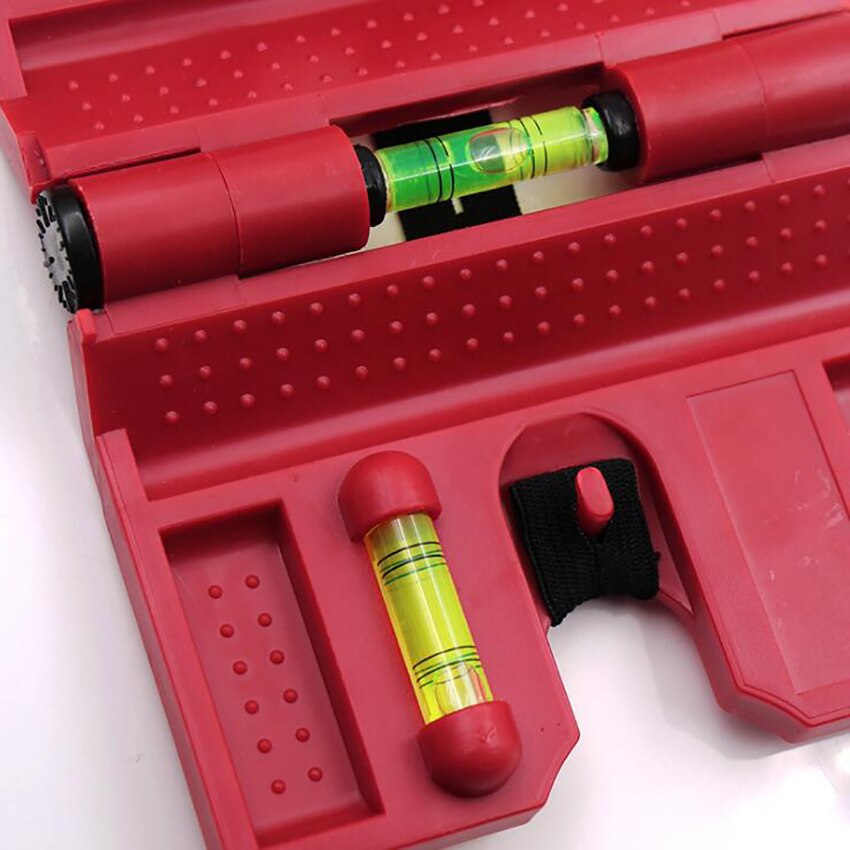 Mètre d'angle réglable, Rotation de 270 degrés, niveau magnétique de bulle d'esprit de Pipeline de niveau pour l'installation de piliers en bois de tuyau