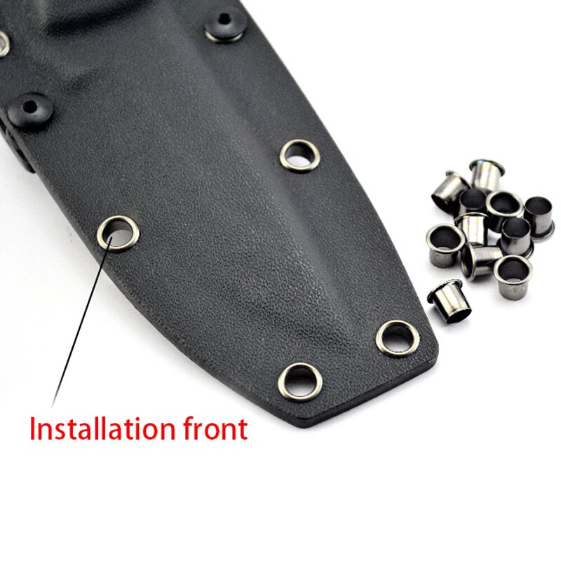 1Set Tools+100Pcs Rivets Nail Installation Tools with Silver Brass Nails