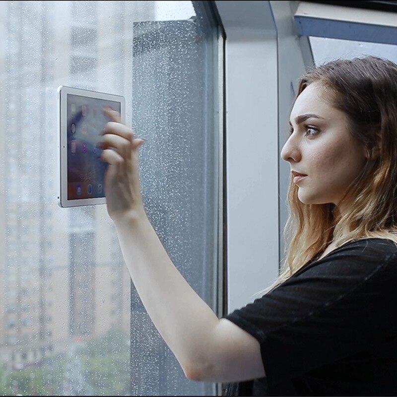 Tablet Wall Mount Magnetic Stand For IPad Pro Air Magnet Adsorption Principle Convenience To Pick-And-Place Support All Tablets