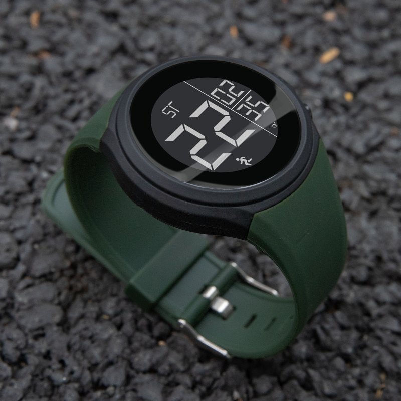 Herren-Digitaluhr, wasserdicht, Sport, multifunktional, Gummi, für Herren, Fitness, Sportler, Zeitmessung, elektronische Uhren, Reloj 2025