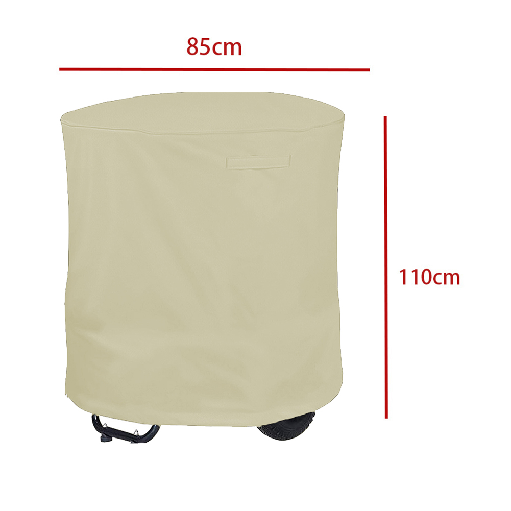 210D Oxford Doek Waterdichte Zware Houtversnipperaar Shredder Mulcher Cover Voor Houtversnipperaar Shredder Stofkap 85x110cm