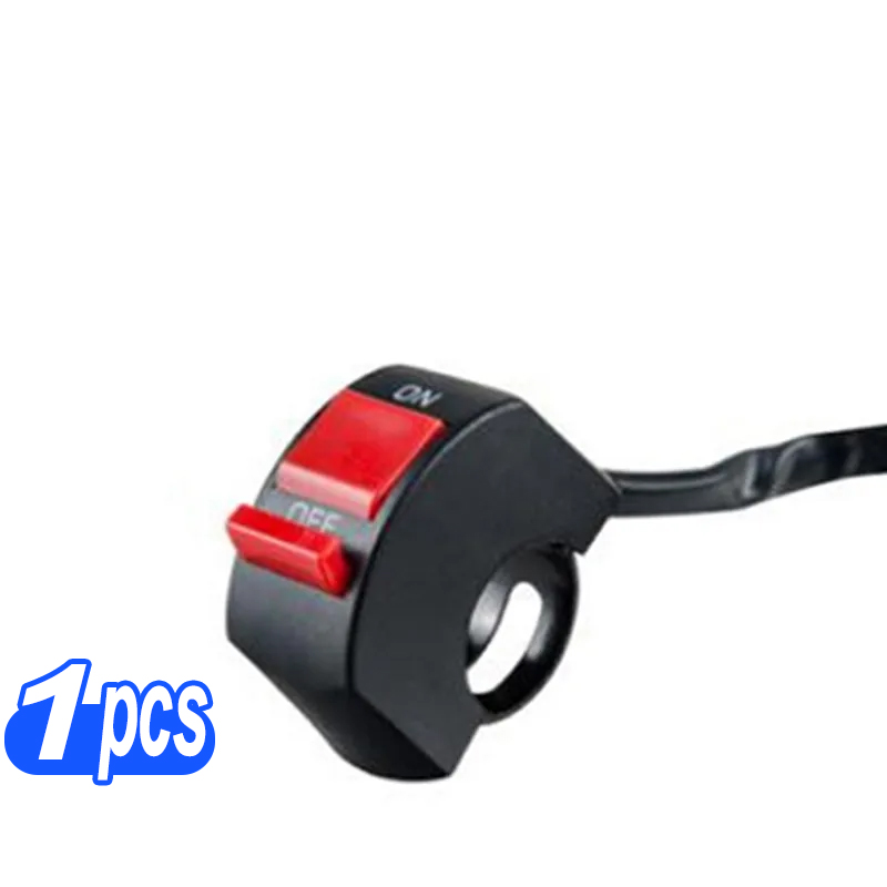 Motorcycle Headlight Spot Lights High Bright Waterproof Scooter Auxiliary Lamp Spotlights 6 LED Fog Bulb Work Lights with Switch: Gold